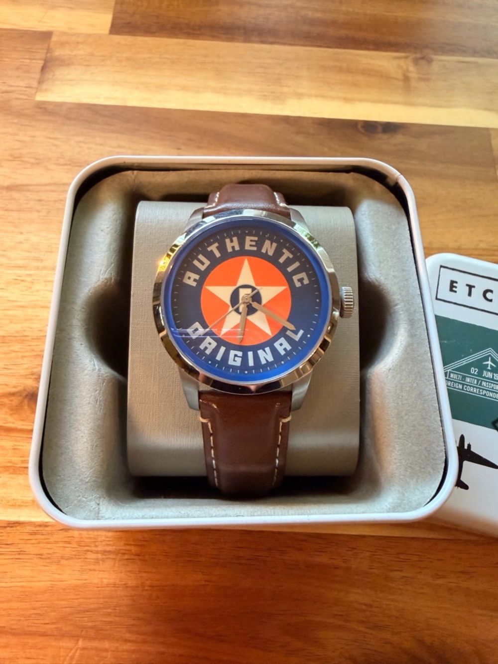 Fossil 30th Anniversary Limited Edition Leather Strap Watch